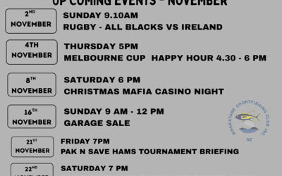 November Upcoming Events